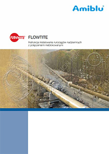 Flowtite Instalowanie rurociągów nadziemnych brochure cover