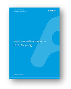 2509_Amiblu-Expert-Insights_Recycling-und-Kreislaufwirtschaft_DE_Cover Fachartikel „Neue innovative Ansätze im GFK-Recycling” mit Einblicken in die Zukunft nachhaltiger GFK-Lösungen
