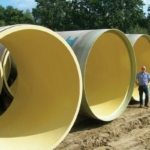 3 Meter Diameter Wastewater Pipeline