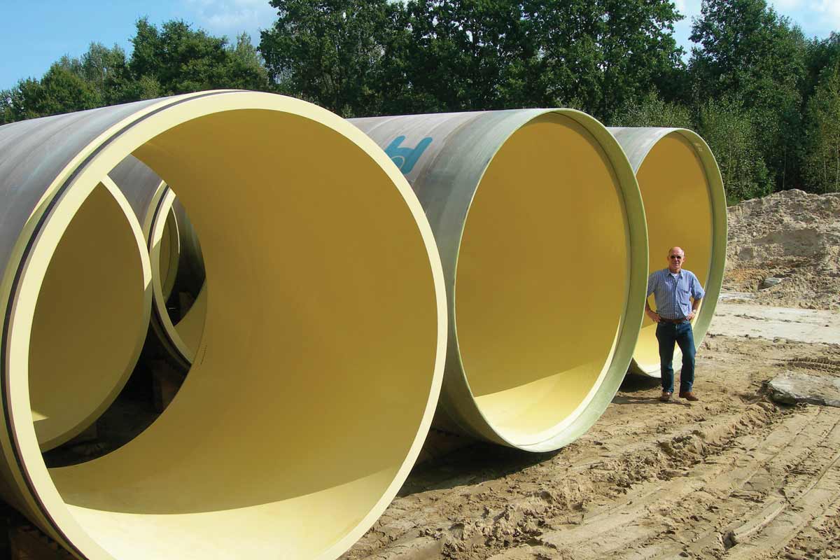 3 Meter Diameter Wastewater Pipeline