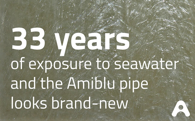 33 years of exposure to seawater