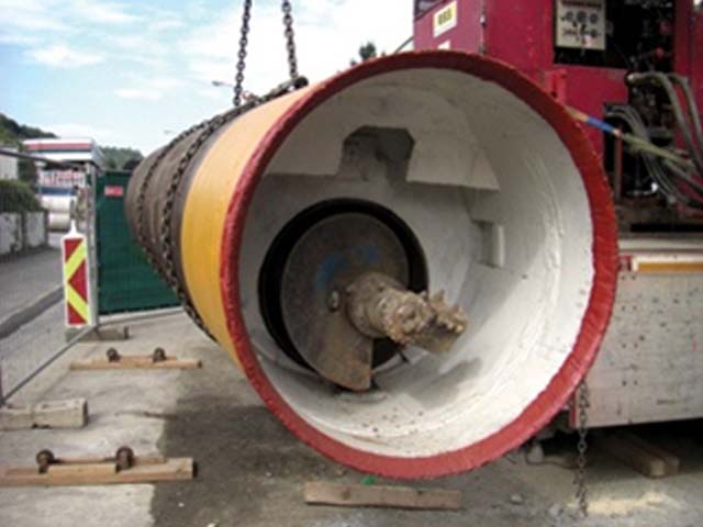 GRP Pipes in Guided Auger Boring for Storm Overflow in Styria