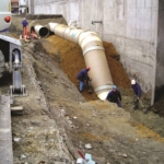 HOBAS Air Pipe for Treatment Plant in Budapest, HU