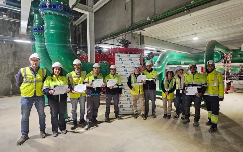 Amiblu se adjudica la ampliación de la nueva planta de frío eficiente de la ciudad de Barcelona, Central Bogatell