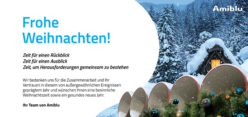 Amiblu Christmas Card DE
