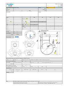 Amiblu Form sheet #9 - Tangential Manhole without Step Type 4