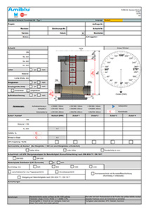 Amiblu Form sheet Standard Manhole Form 06 - TYPE 1