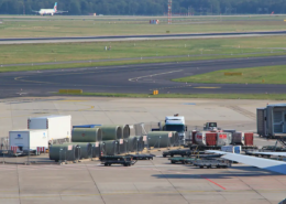 Amiblu Flowtite GFK-Rohre am Flughafen Düsseldorf