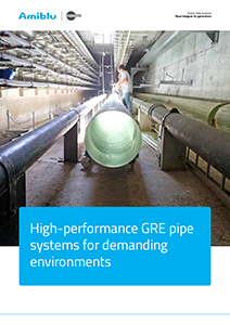 Amiblu GRE pipe systems brochure cover
