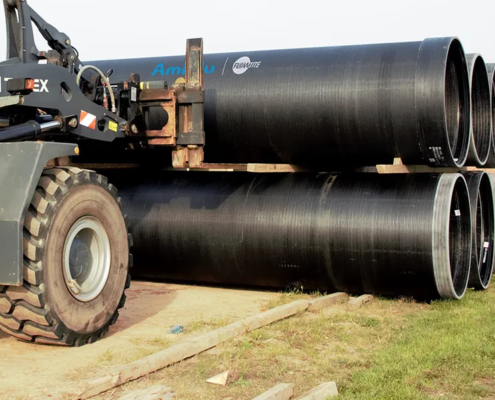 Amiblu GRP casing pipes for mining area Ruhr in Germany