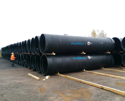 Amiblu GRP casing pipes for mining area Ruhr in Germany