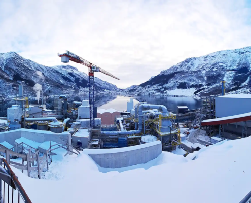 Amiblu GRP Pipes at Boliden Odda zinc plant