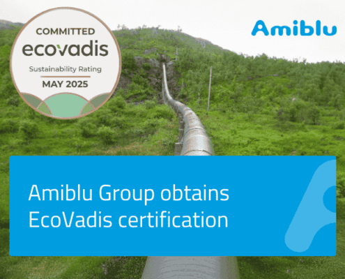 Amiblu Group obtains Ecovadis certification