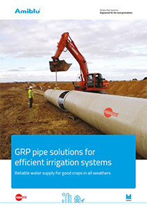 Amiblu Brochure GRP pipe solution for efficient irrigation systems cover