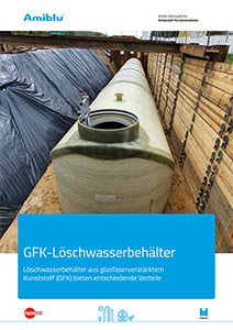 Amiblu Broschüre GFK-Löschwasserbehälter Cover