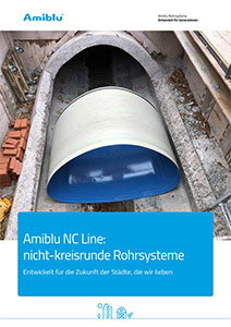Amiblu Broschüre nicht-kreisrunde Rohrsysteme Cover