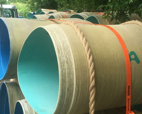 Amiblu NC Line pipes for renovation of sewer system in Krakow