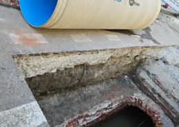 Rehabilitation of combined sewer with Amiblu NC Line profiles in Wroclaw, Poland