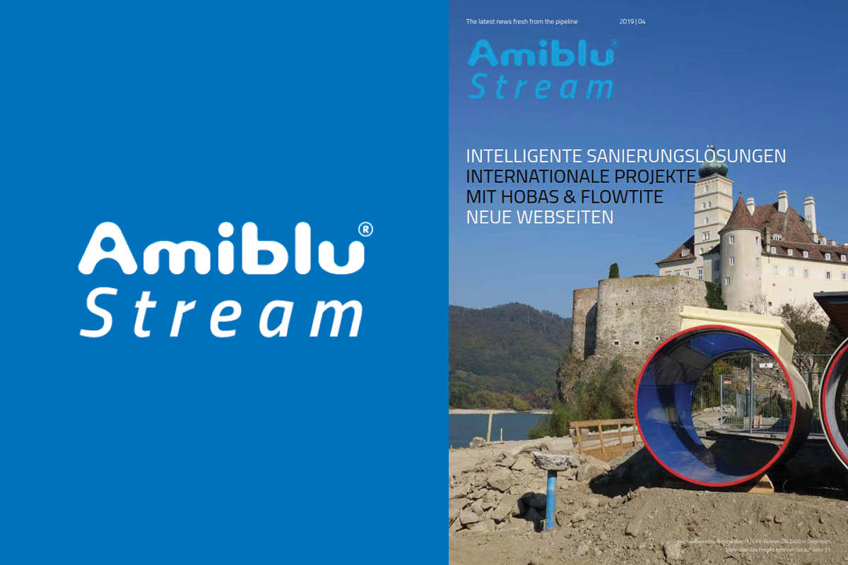Amiblu Stream Magazin April 2019, Newsmeldung, Cover