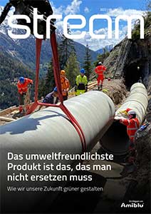Cover Amiblu Stream Magazine Dezember 2022 Deutsch
