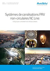 Systèmes de canalisations PRV non-circulaires NC Line brochure cover