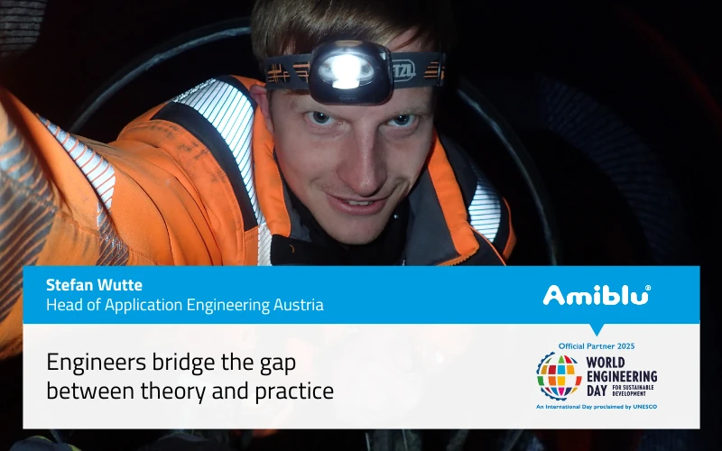 Amiblu WED interview with Stefan Wutte, Head of Application Engineering Austria