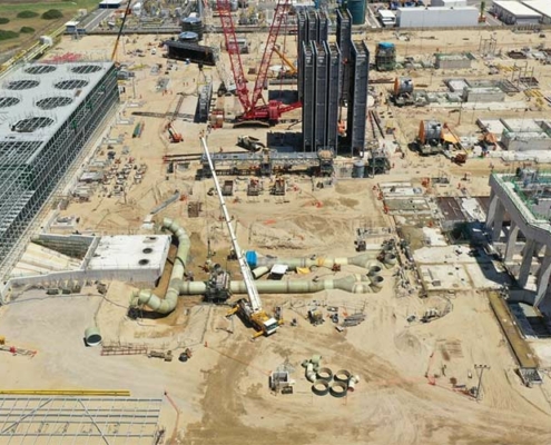 Amiblu industrial GRP pipe solutions for CCPP in Rio, Brazil