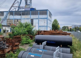 Amiblu pipes for pumping station Jan Katy in Poland