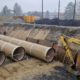 Installation of Amiblu retention tank in Pniowek, Poland in 2022
