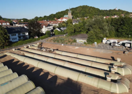 Fulda storage sewer showing 4 segments