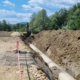Amiblu potable water pipeline installation in Romania