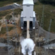 Ariane 6 launch pad water deluge system test, © ESA