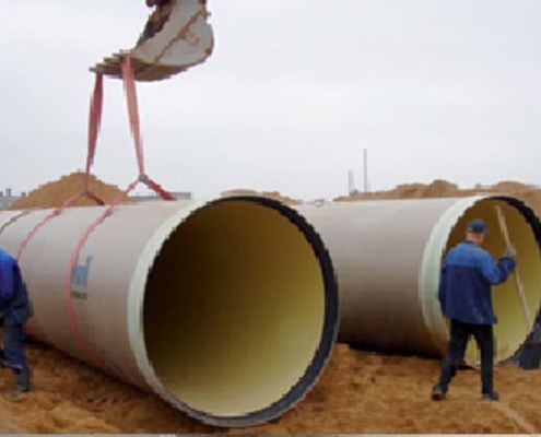 Hobas sewer pipes for Belarus’ capital Minsk