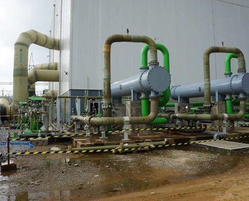 Amiblu Flowtite GRP pipes for the CCPP Atinkou in Ivory Coast