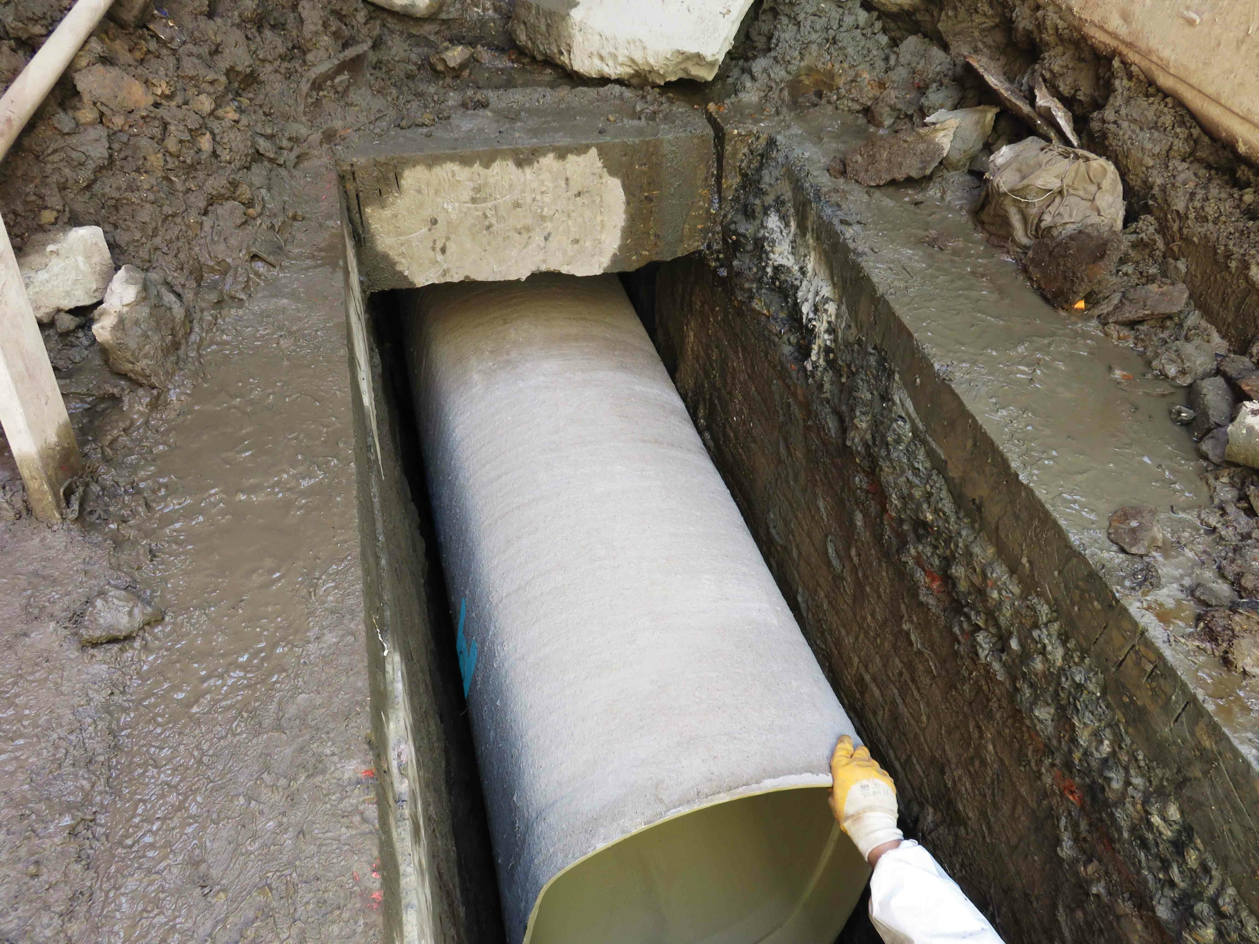 Non-circular HOBAS GRP Pipes Renovate Aged Sewer Networks in Belgium