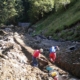 GRP hydropower pipline producing clean energy from the power station NockEngergie Glanzer