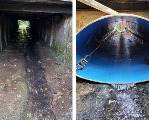 Culvert Strengthening with Amiblu NC Line in Maidstone, UK