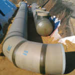 HOBAS GRP Cooling Water Pipes for Combined Cycle Power Plant