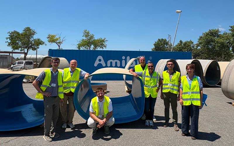Dalla-materia-prima-all'innovazione---clienti-in-visita-allo-stabilimento-Amiblu-di-Camarles Dalla materia prima all’innovazione: clienti in visita allo stabilimento Amiblu di Camarles
