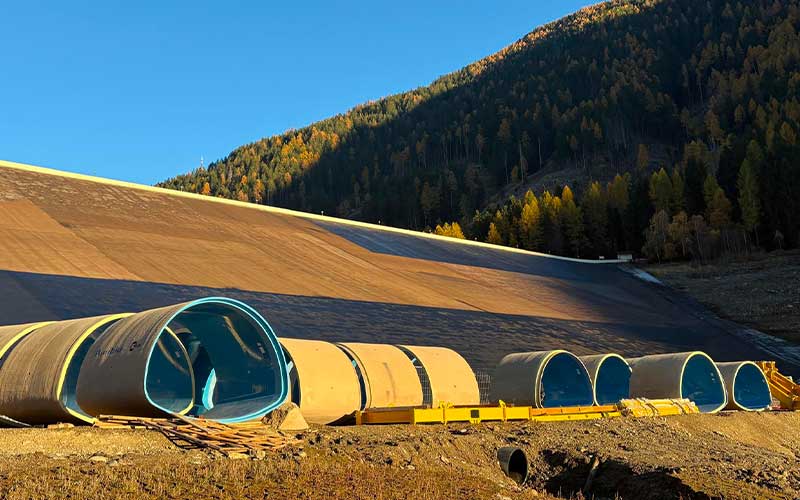 Dalle fasi preliminari al cantiere - il progetto per il relining della diga di Zoccolo con profili non circolari in PRFV Amiblu Dalle fasi preliminari al cantiere - il progetto per il relining della diga di Zoccolo con profili non circolari in PRFV Amiblu