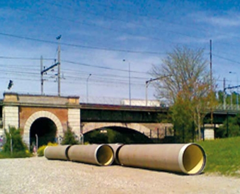 Stormwater Pipe System to Prevent Medical Center in Toulouse