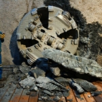 Microtunneling Jacking Pipes in Rennes