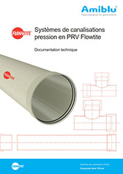 Systèmes de canalisations pression en PRV Flowtite brochure cover