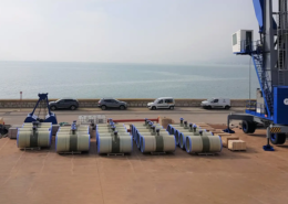 Flowtite Grey pressure pipes for safe and sustainable water supply in Bouaké, Ivory Coast