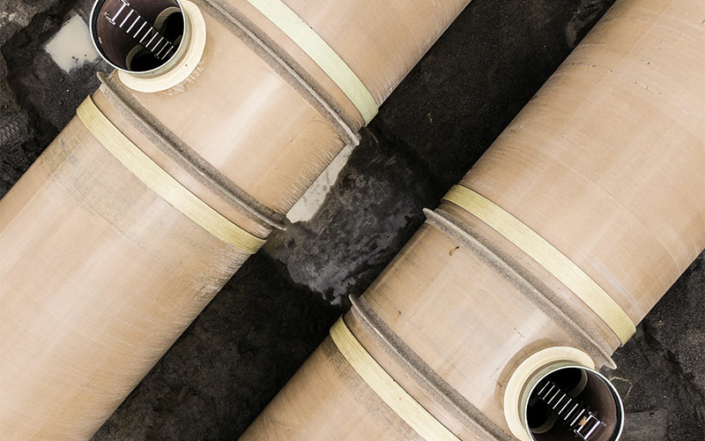 highly durable Amiblu Hobas PU Line pipelines for Roztoki Bystrzyckie project