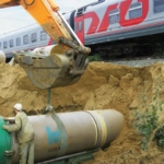 Hobas GRP Pipes Jacked under Russian Railway