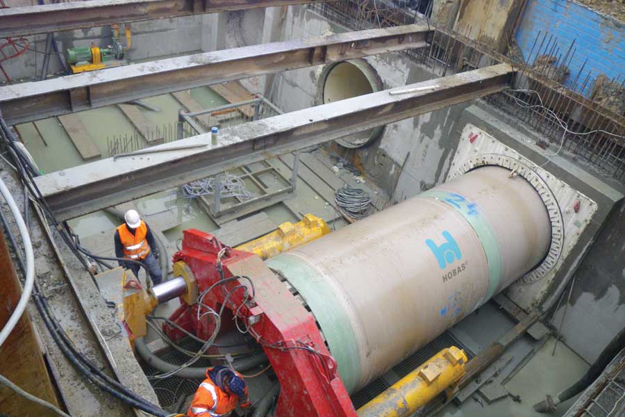 HOBAS Jacking Pipes Irrigation Project Croatia