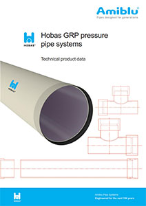 Amiblu Brochure Hobas GRP pressure pipe systems cover