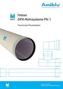 Amiblu Broschüre Hobas GFK-Druckrohrsyteme PN1 Cover