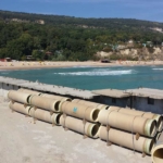 HOBAS Pressure Jacking Pipes for a Sea Outlet in Bulgaria
